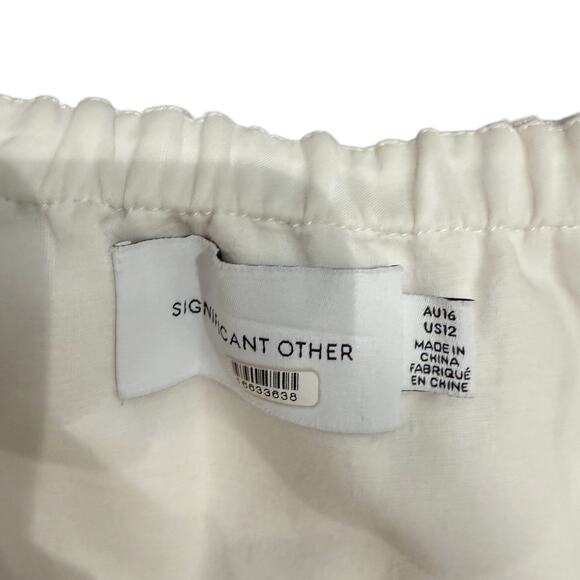 Significant Other Strapless Parisa Dress in White, Size US 12 - Picture 7 of 9